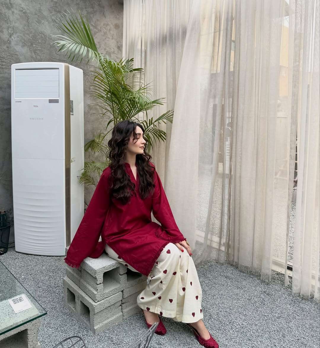 Beautiful Ruby Cotton Co-Ord Set