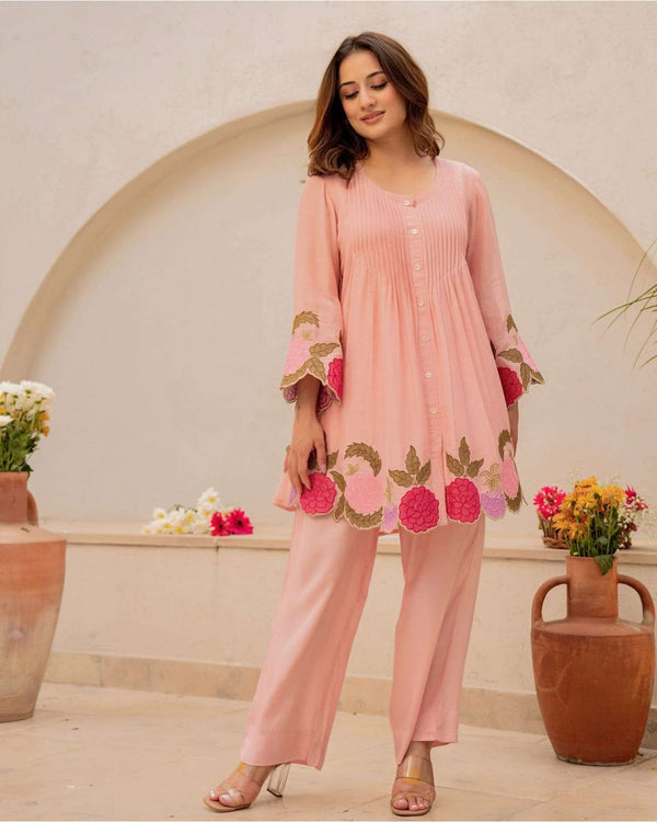 Beautiful cotton designer co-ord set