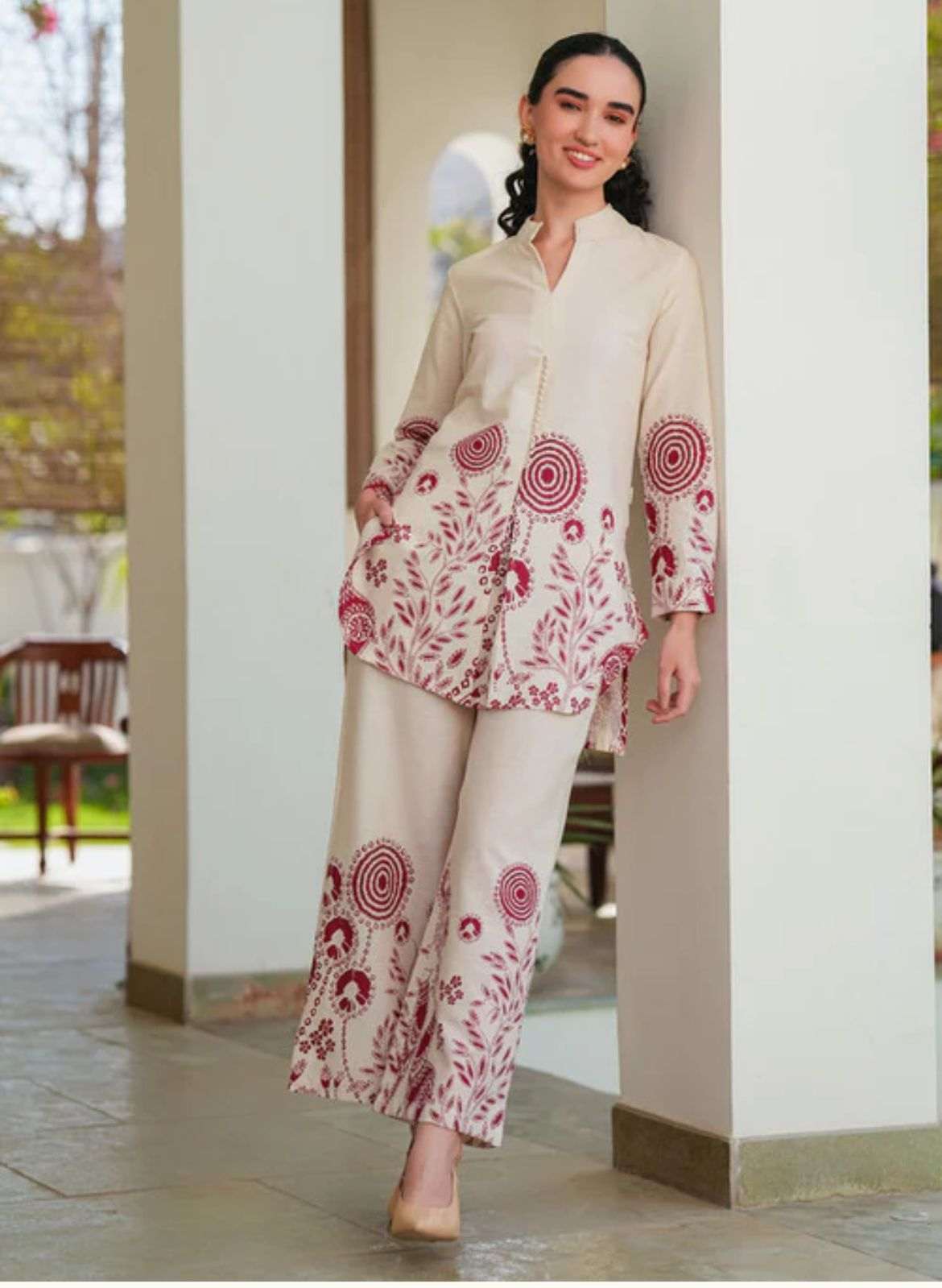 The classic cotton flex co-ord set Secondary image
