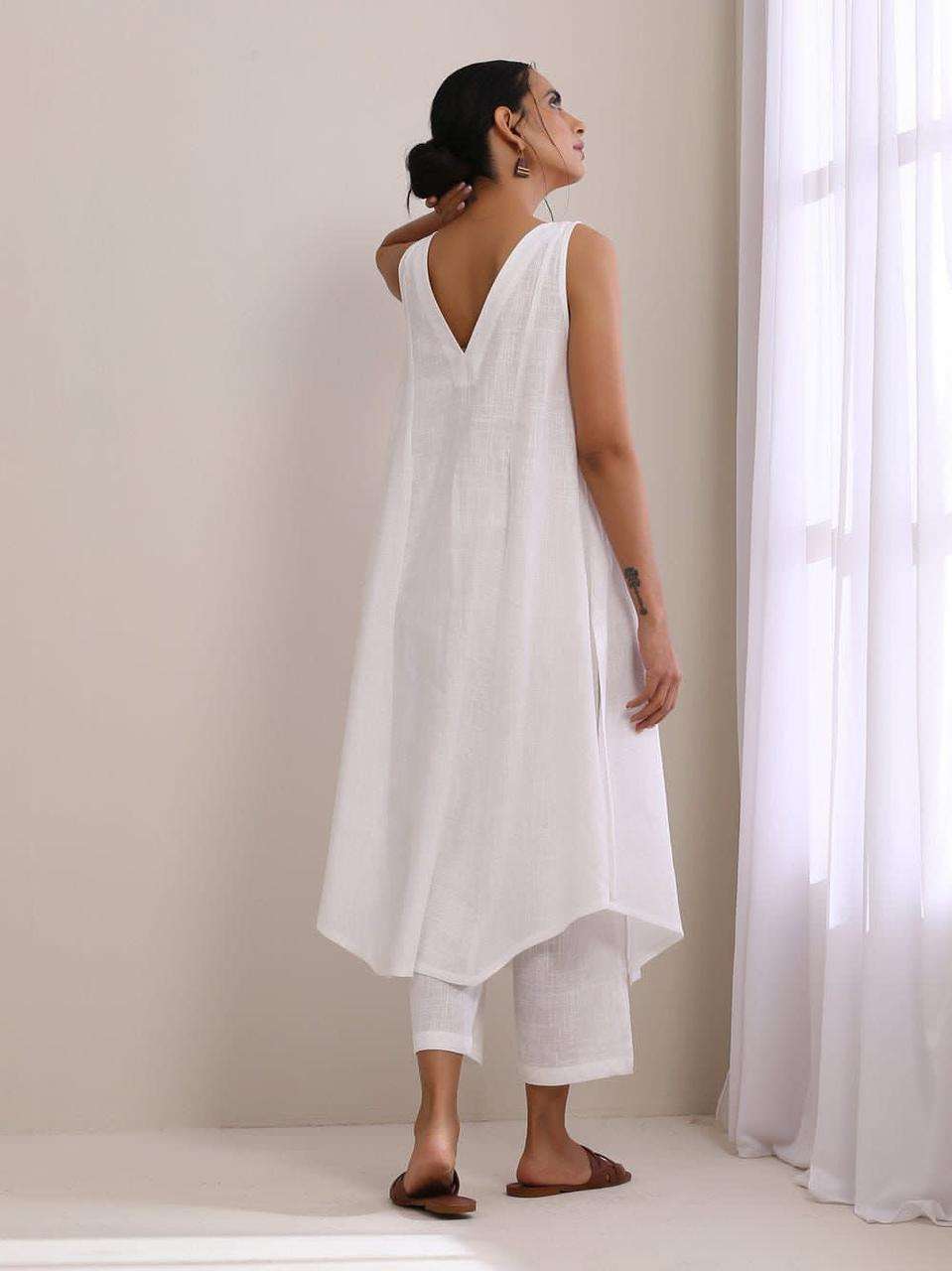 The summer perfect cotton cut-sleeves co-ord set Eraya