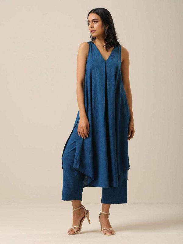 The western chic cut pattern cotton co-ord set Eraya