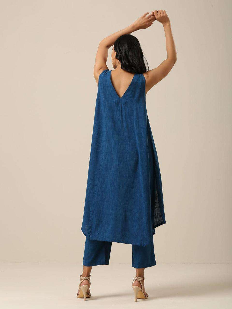 The western chic cut pattern cotton co-ord set Eraya