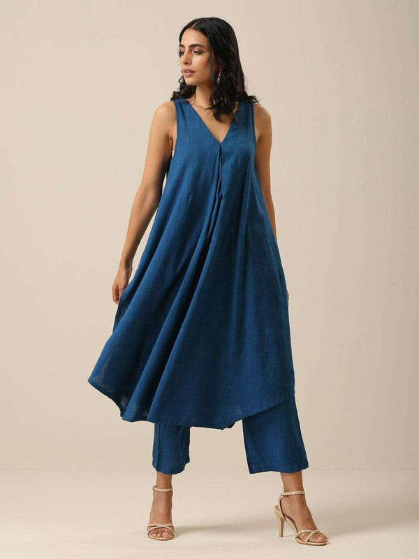 The western chic cut pattern cotton co-ord set Eraya
