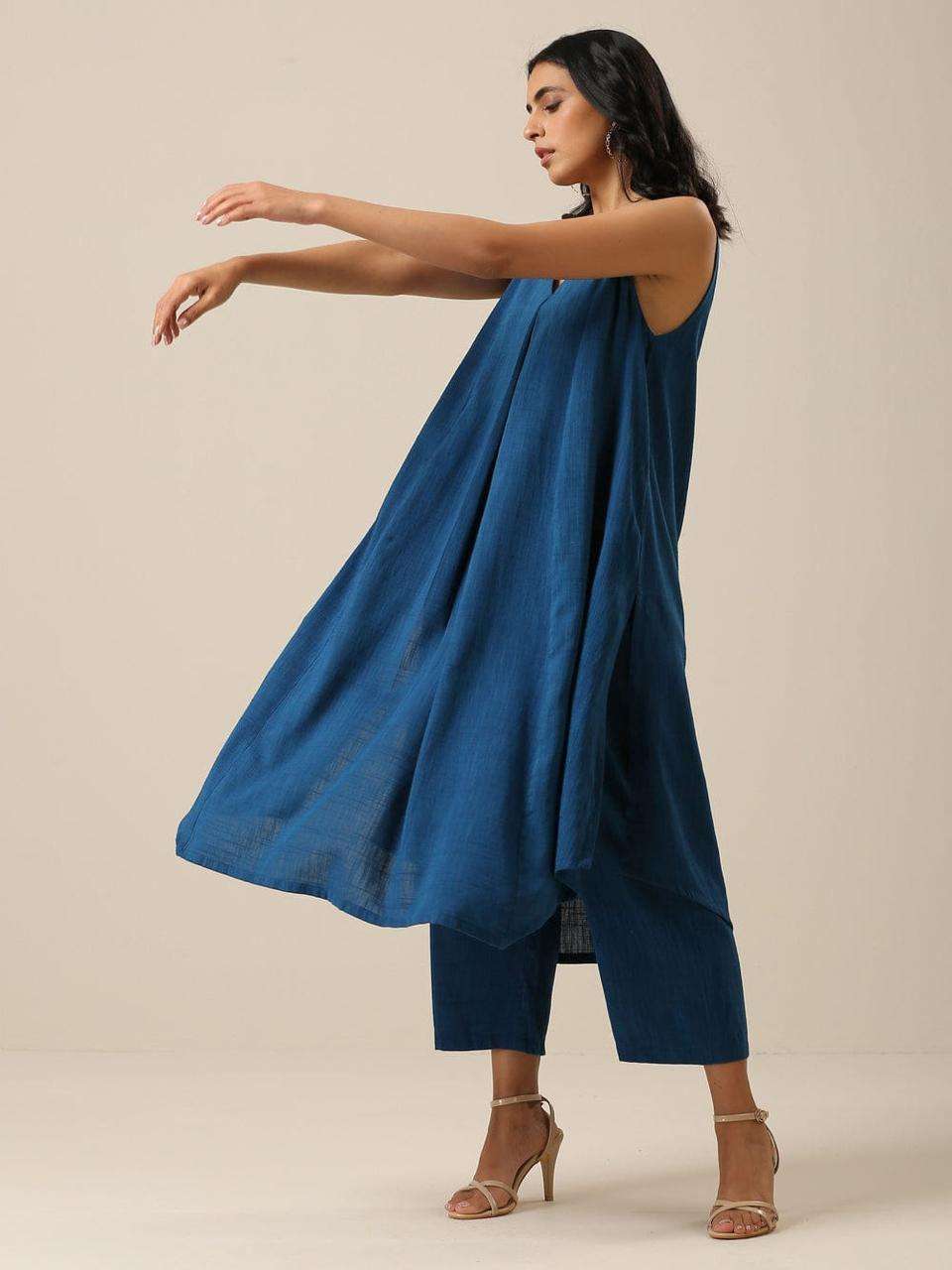 The western chic cut pattern cotton co-ord set Eraya
