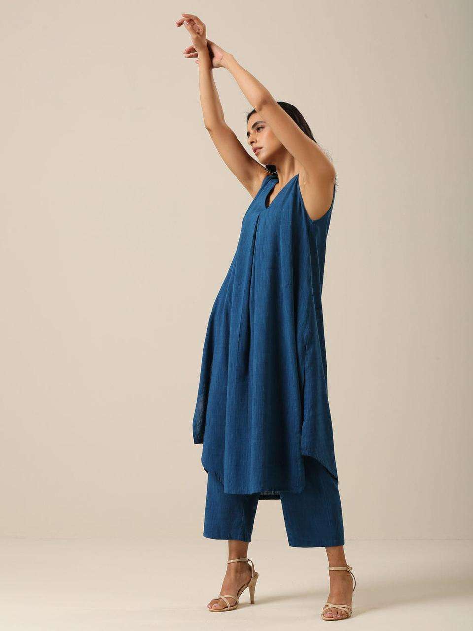 The western chic cut pattern cotton co-ord set Eraya