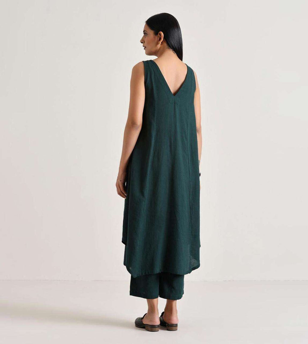 The western chic cut pattern cotton co-ord set Eraya