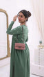 Floral Embroidered Pure Cotton Kurta set Eraya